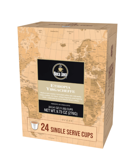 Ethiopia Yirgacheffe Single Serve Coffee 24ct